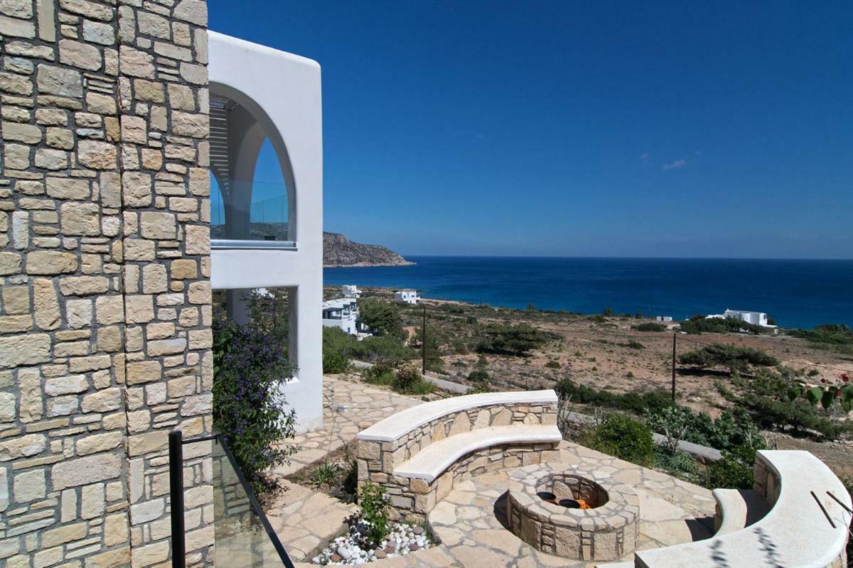 Evilia Luxury Villa Amoopi Exterior foto
